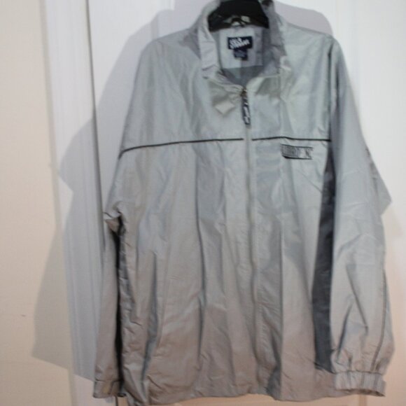 Men's COLD STORAGE Grey Windbreaker, sz XL - Picture 1 of 6